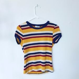 NWT A'gaci Stripped Top